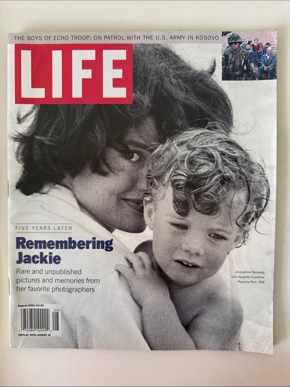 LIFE Magazine 1999- Remembering Jackie Onassis Kennedy
